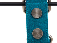 Deep Teal Suede Collar