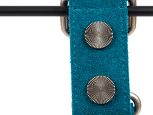 Deep Teal Suede Collar